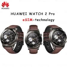 Original Huawei Watch 2 Pro Smart Watch Support Lte 4g Phone Call Heart Rate Tracker For Android Ios Ip68 Waterproof Nfc Gps Re Huawei Watch Smart Watch Huawei