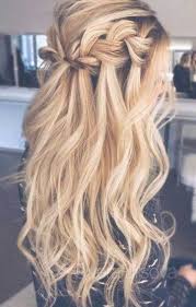 Hair Wavy Wedding Waterfall Braids 50 Ideas Hair Wedding Braids Wedding Hair Down Wedding Hairstyles For Long Hair Long Hair Styles