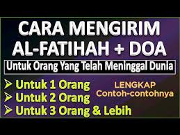 Surah ini mempunyai 7 ayat dan inilah surah pertama yang diturunkan lengkap keseluruhan ayat bagi sebuah surah dan termasuk dalam golongan surah. Cara Mengirim Fatihah Dan Doa Untuk Semua Arwah Lengkap Ust Mahmud Asy Syafrowi Youtube