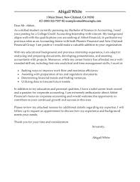 College Application Letter For Accounting Letter
