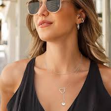 Pendentif En Forme De Cœur En Acier Inoxydable, 3 Pièces