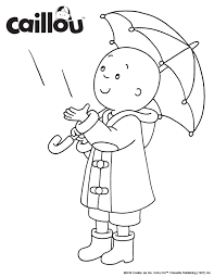.coloring pages in hat and the other pictures like caillou coloring pages family, caillou pages tennis, caillou coloring pages dog gilbert, caillou coloring pages with cat, you can color it and. Print Color Caillou Rainy Day Coloring Sheet Activity Kids Coloring Books Coloring Books Coloring Pages For Kids