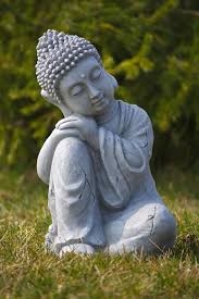 Ombro design is in gilching. Budda Stein Optik Mude Thai Buddha Garten Kaufland De