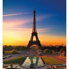 Du willst unvergessliche eiffelturm bilder machen?! Fototapete Eiffelturm Im Sonnenuntergang Von K L Wall Art Wall Art De