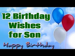 Happy Birthday Words For Son 12 Happy Birthday Wishes For Son Youtube Birthday Wishes For Son Birthday Message To Myself Great Birthday Wishes