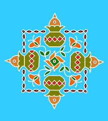 Pongal pot kolam #4 bhogi kolam pongal kolam sankranthi muggulu easy & simple rangoli 1 lakh views crossed. 16 Best Pongal Kolam Designs That You Should Try In 2019