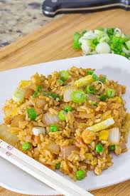 Easy 15 Minute Chinese Fried Rice Recipe Starts With Frozen Long Grain Rice And Turns Into A Quick Tak Fried Rice Chinese Vegetables Cooking Fresh Green Beans
