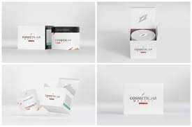 Download Cosmetic Jar Box Mockup By Pixelica21 Thehungryjpeg Com