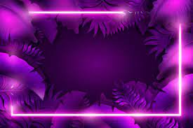 Beautiful vector, photo and png textures. Free Vector Purple Background With Neon Frame