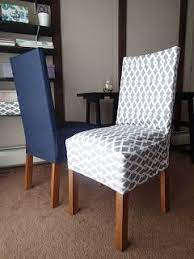 How To Sew A Chair Cover Slip Cover Tutorial Slipcovers For Chairs Dinning Room Chairs Dining Room Chair Covers
