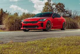 Kia stinger launched in malaysia 251 hp 2 0 gt line and 365 hp 3 3. Kia Stinger Gt Ferrada F8 Fr8 Bz Forged Wheels Buy With Door To Door Worldwide Shipping Hodoor Performance