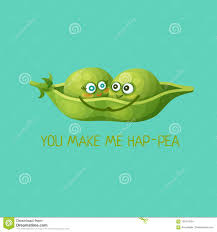 Funny Green Pea Characters In Love Cheerful Food Emoji Cartoon Vector Illustration You Make Me Happy Quote Stock Vector Illustration Of Group Background 105414524