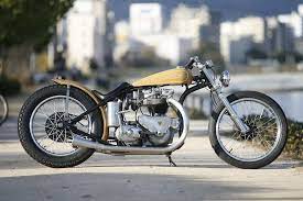triumph t110 by heiwa triumph bikes classic motorcycles bobber motorcycle