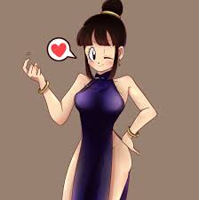 In dragon ball z, i could never really decide if she was supposed to be a supporting character or an antagonist. Dragon Ball Chi Chi Dress Vidchord