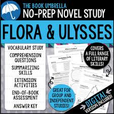 Flora and ulysses by kate dicamillo. Flora And Ulysses Worksheets Teaching Resources Tpt