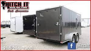 7 X 14 Lark Enclosed Trailer Hitch It Trailers Sales Parts Service Truck Accessories 5866 S 107th E Avenue Tulsa Oklahoma 74146 918 Coches Y Motocicletas