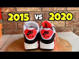 Air Max 90 Infrared Comparison 2015 Vs 2020 Youtube
