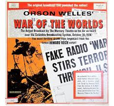 Orson Welles War Of The Worlds War Of The Worlds World Radio Orson Welles