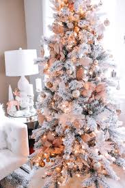 Blush Pink Rose Gold White Christmas Decor Gold Christmas Tree Decorations Gold Christmas Decorations Rose Gold Christmas Tree