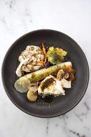 The breading helps to keep the fish flesh soft and enhances the delicate flavor of the fish. French Baked Monkfish A Hedgehog In The Kitchen
