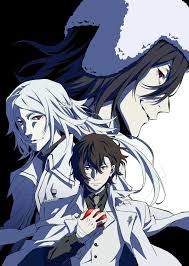 Bungou Stray Dogs Dead Apple Illustration For The Future Dvd Blu Ray Stray Dogs Anime Bongou Stray Dogs Bungou Stray Dogs Characters
