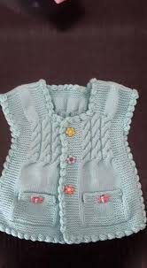 Mavi Kiz Cocuk Orgu Yelek Blusa De Trico Infantil Trico E Croche Roupas De Trico