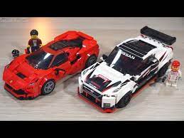 This lego speed champions ferrari f8 tributo (76895) is perfect for fans of toy cars and ferrari! Builds Lego Speed Champions Ferrari F8 Tributo Nissan Gt R Nismo 76895 76896 Youtube
