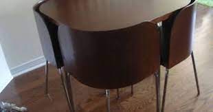 By walker edison furniture company. Ikea Fusion Compact Dining Table And 4 Chairs Compact Dining Table Farmhouse Table Chairs Fusion Tables