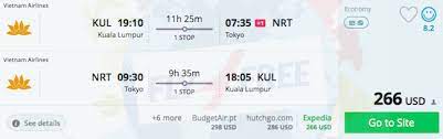 Singapore to kuala lumpur is also one of southeast asia's busiest flight routes. Fly From Kuala Lumpur To Seoul Or Tokyo From 238