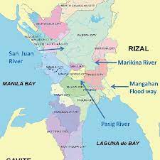This page shows the location of metro manila, philippines on a detailed road map. Map Of Metro Manila Mmda 2009 Download Scientific Diagram