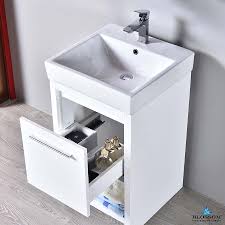 milan 20 inch bathroom cabinet color