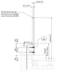 The railing provides a clean, classic appearance that is versatile for a variety of applications and surfaces. Point Supported Glass Acs Railings