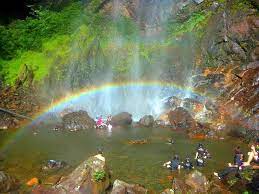 Transport, one meal (actually is cup noodle) and one hot beverage (milo) provided. Rainbow Waterfall At Sungai Lembing Rainbow Waterfall Waterfall Sungai Lembing