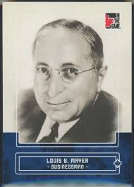 2011 In The Game Canadiana Louis B. Mayer Blue Parallel /50 Businessman #58 