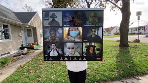 4.5 out of 5 stars 24 ratings. Dad S Zoom Halloween Costume For His Daughter Is Scary Good