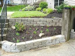 Small Retaining Wall Ideas Pleasant Short Retaining Wall Ideas Modern Small Retaining Wall Ideas Slope Small Retaining Wall Sloped Garden Garden Retaining Wall