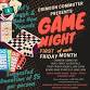 Game Night at Crimson Commuter event image