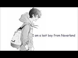 Nightcore Lost Boy Male Version Nightcore Anime Music Videos Lost Boys