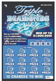 Red, white & blue payout. Albany Man To Collect 1 000 000 Lottery Prize On Triple Diamonds Scratch Off Game