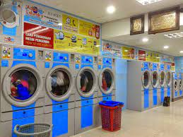 Biasanya masa yang diambil ialah lebih kurang 30 minit untuk cucian dan 30 minit untuk. Kedai Dobi Layan Diri