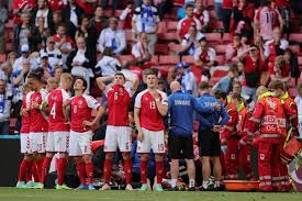 Christian eriksen is awake and is undergoing further examinations at rigshospitalet.official statement from denmark. 6iocjh5dt0neum