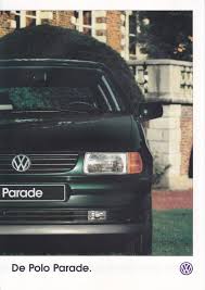 Volkswagen Polo Parade 4 Pages Dutch Special Edition Model 1997 Volkswagen Polo Volkswagen Cars For Sale