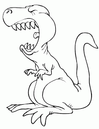 Every day is a day to celebrate! Cartoon Dinosaur Coloring Pages Coloring Home