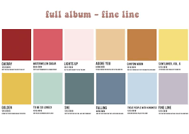 Color Palette Prints Harry Styles Print Hs Pantone Song Etsy Harry Styles Harry Styles Songs Color Palette