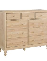 The clear benefit to their dresser dividers is the 5″ height. Cottage 9 Drawer Dresser Unfinished Bargain Box And Bunks