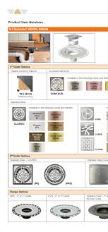 Drenaje sumideros para impermeabilizaciones en combinación con baldosas. Schluter Kerdi Drain H Drains Shower System Schluter Com