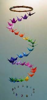 Bright Eleven Origami Crane Spiral Useful Origami Origami Design Diy Origami