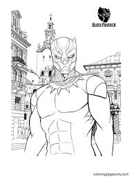They feel comfortable, interesting, and pleasant to color. Black Panther Free Coloring Pages Black Panther Coloring Pages Coloring Pages For Kids And Adults
