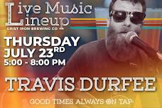 Live Music Lineup: Travis Durfee at Grist Iron Brewing