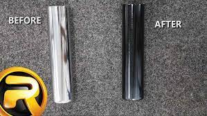 How To Spray Paint Chrome Black